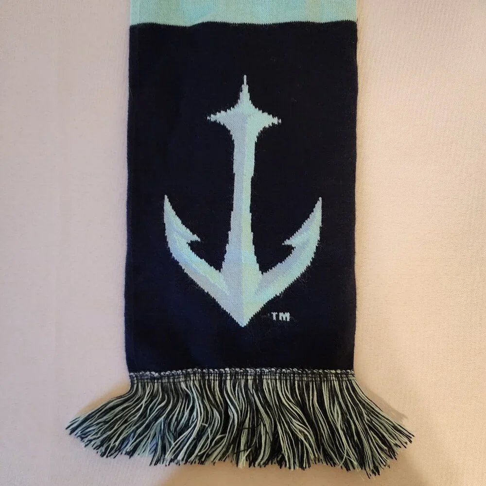 Ruffneck Seattle Kraken NHL Official Licensed Team Scarf, Unisex Hockey Fan Gear